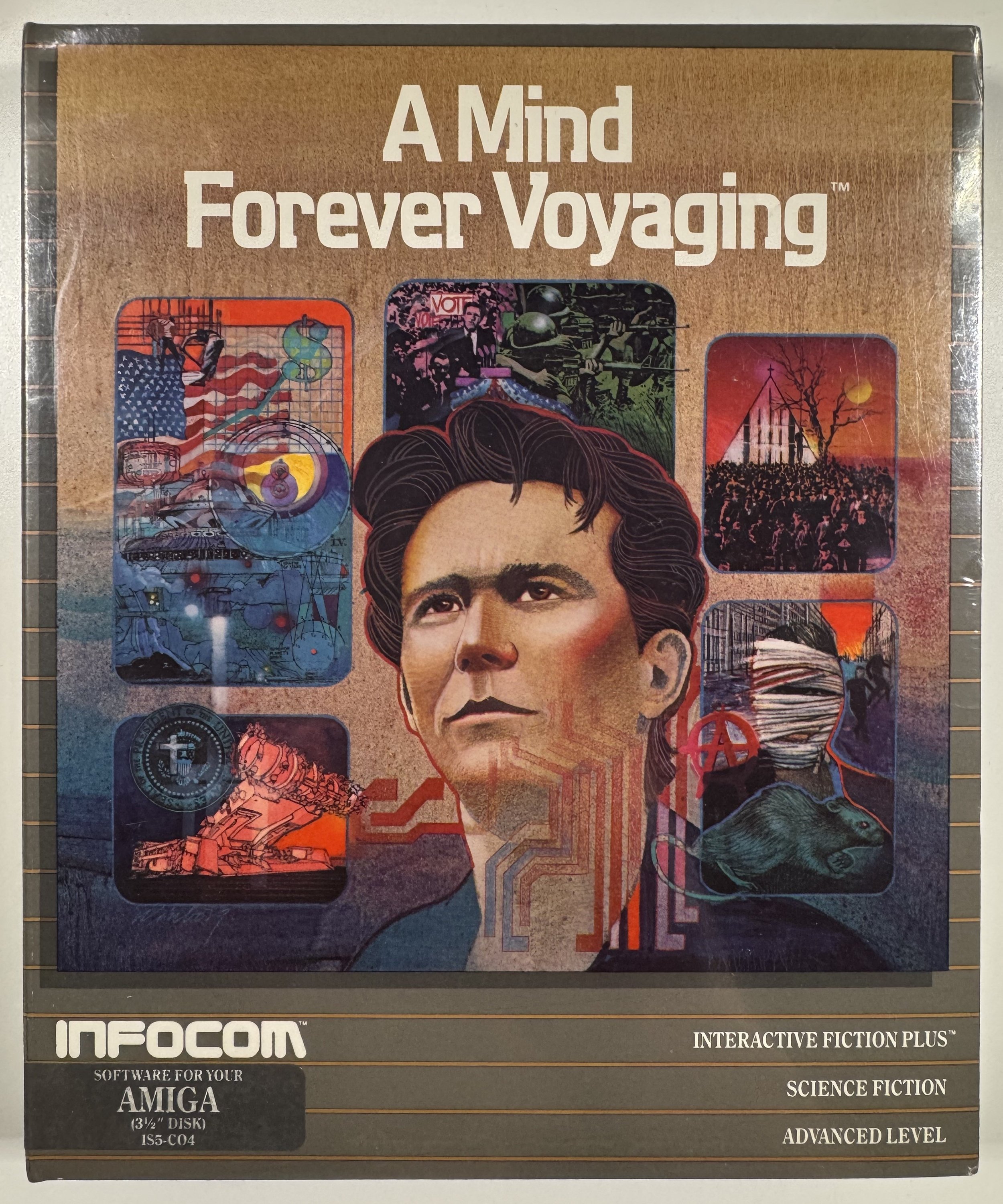 Front of Michael’s sealed Amiga copy