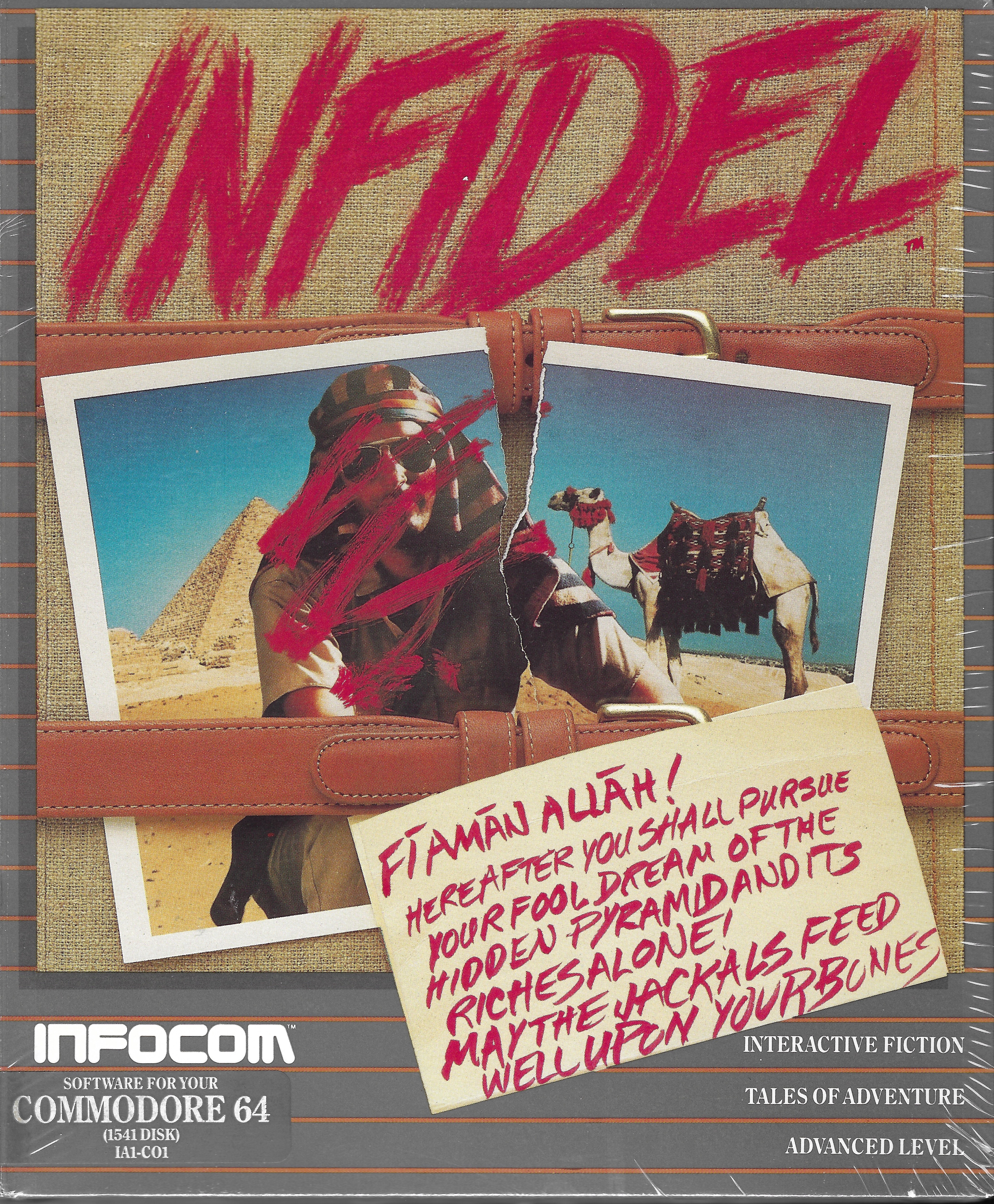 Infidel grey-box cover