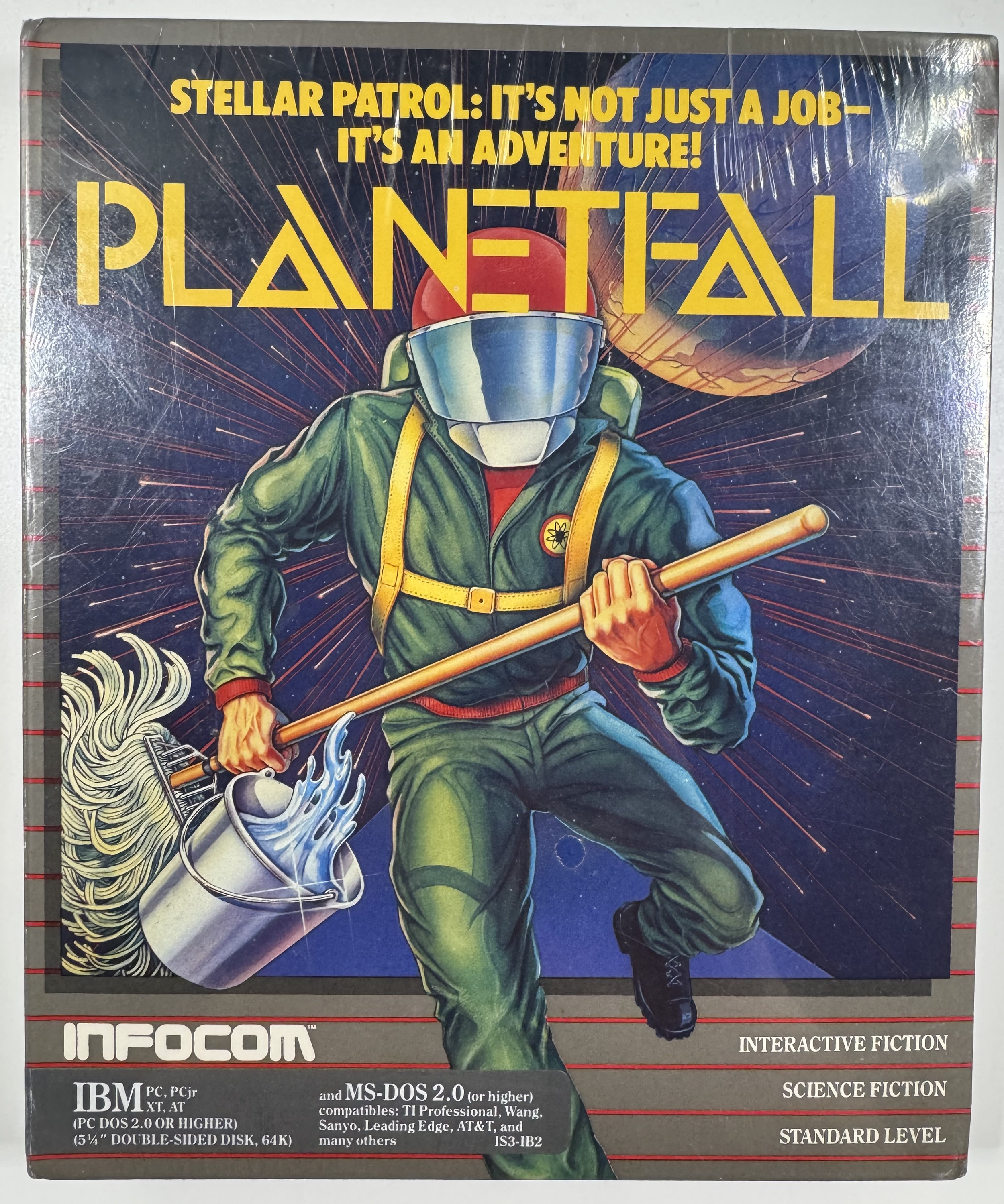Front of Michael’s sealed IBM PC copy